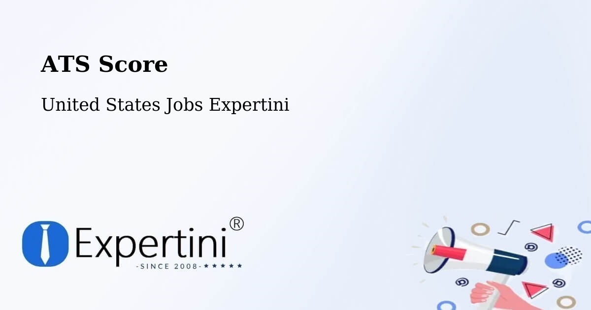 Resume ATS Score & Job Description Match Tool – Pine - United States Jobs Expertini