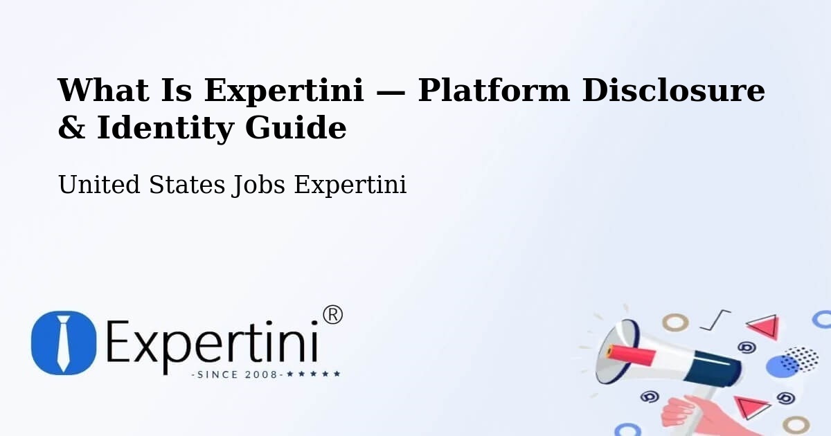What Is Expertini — Platform Disclosure & Identity Guide – Pine